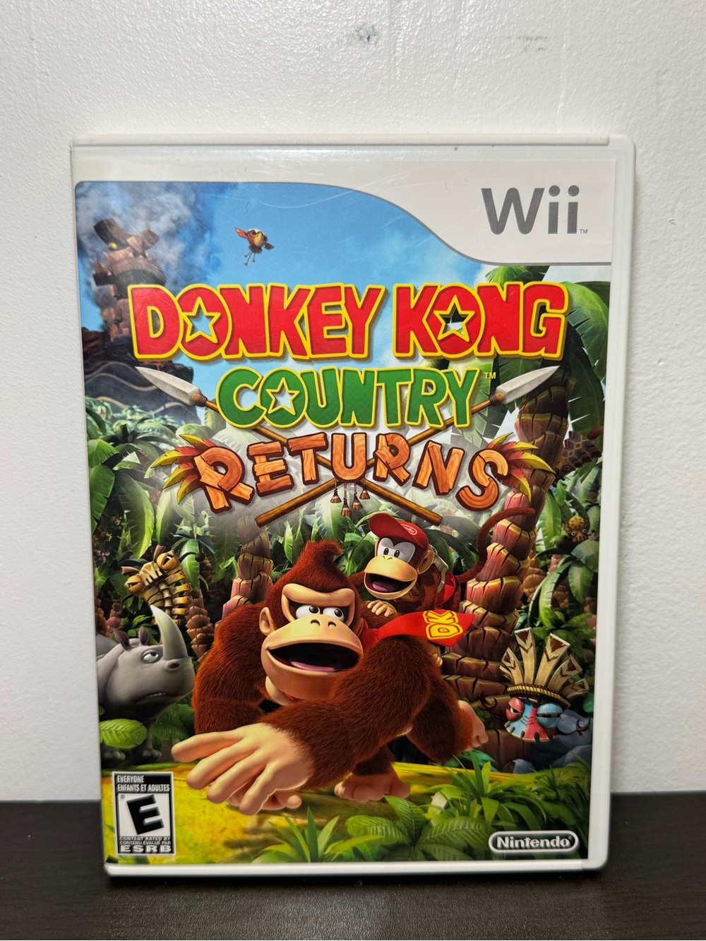 Nintendo Donkey Kong Country Returns (Nintendo Wii, 2010) CIB - Tested